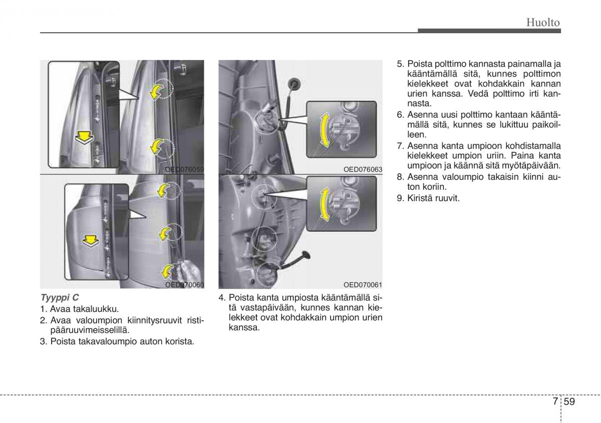 KIA Ceed I 1 omistajan kasikirja / page 339