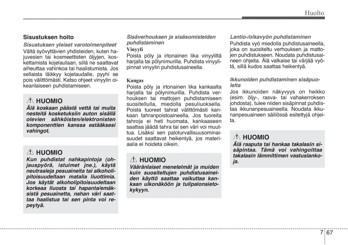 KIA Ceed I 1 omistajan kasikirja / page 347