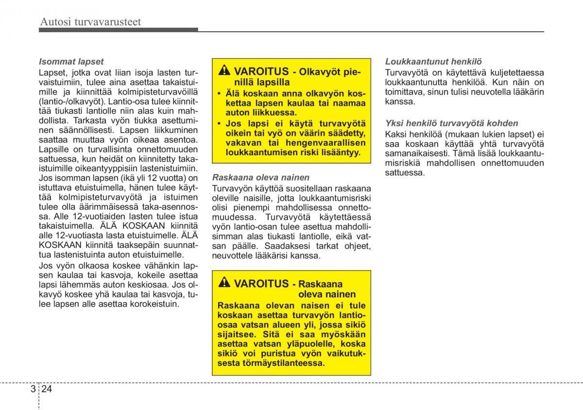 KIA Ceed I 1 omistajan kasikirja / page 38