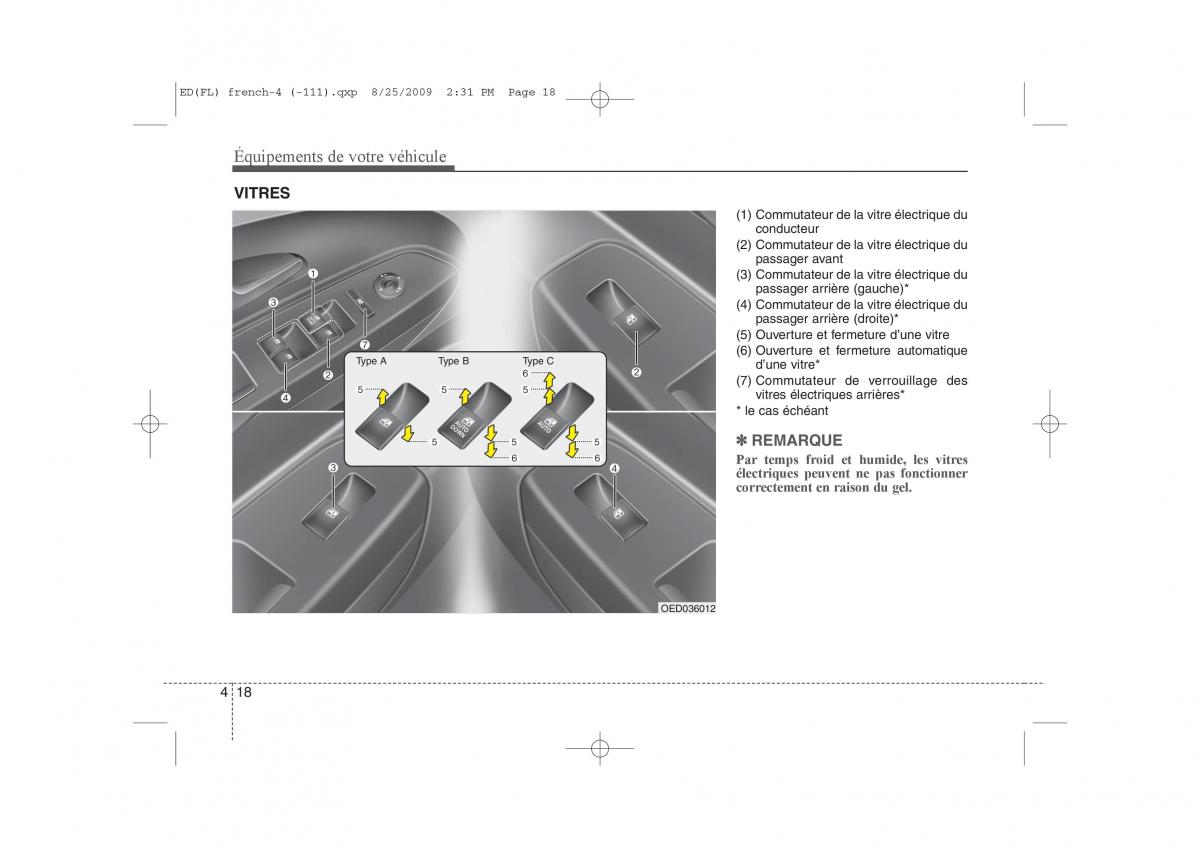 KIA Ceed I 1 manuel du proprietaire / page 96