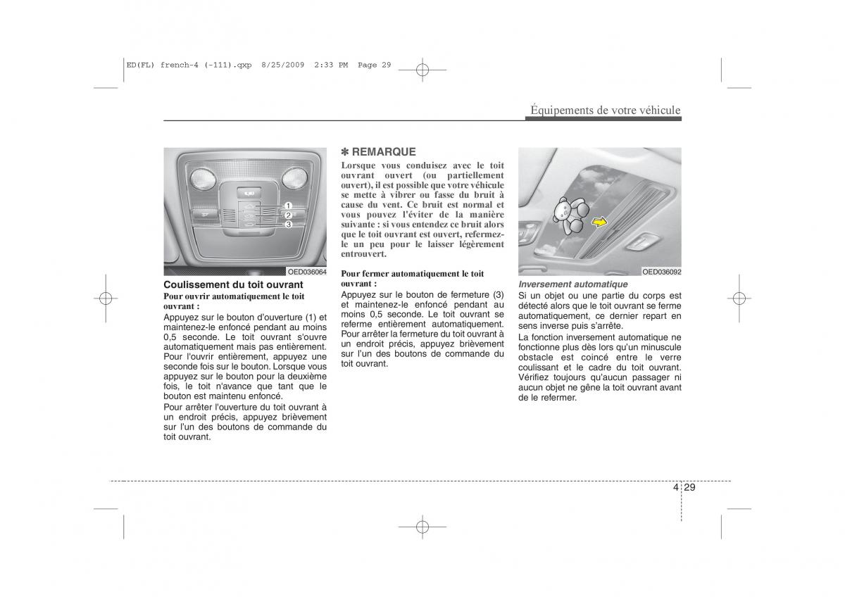 KIA Ceed I 1 manuel du proprietaire / page 107