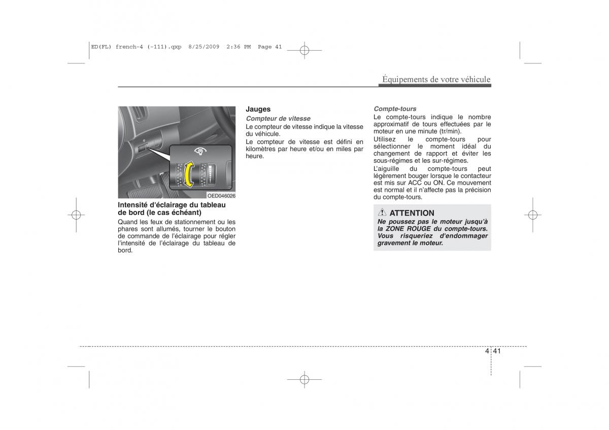 KIA Ceed I 1 manuel du proprietaire / page 119