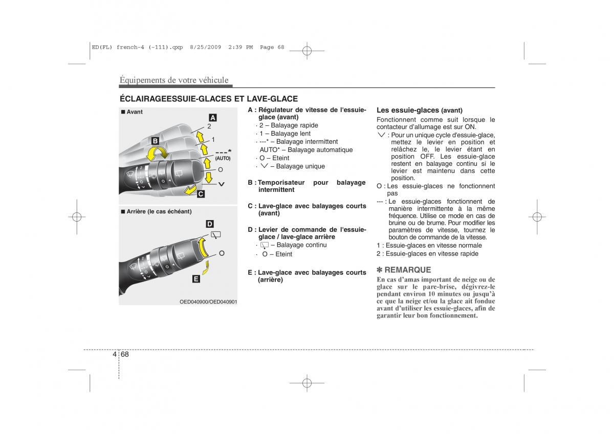 KIA Ceed I 1 manuel du proprietaire / page 146