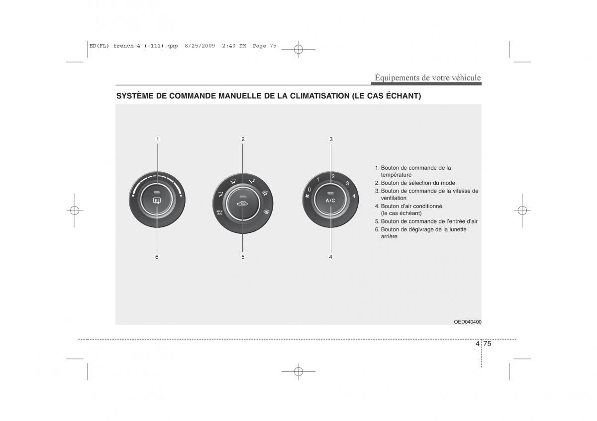 KIA Ceed I 1 manuel du proprietaire / page 153