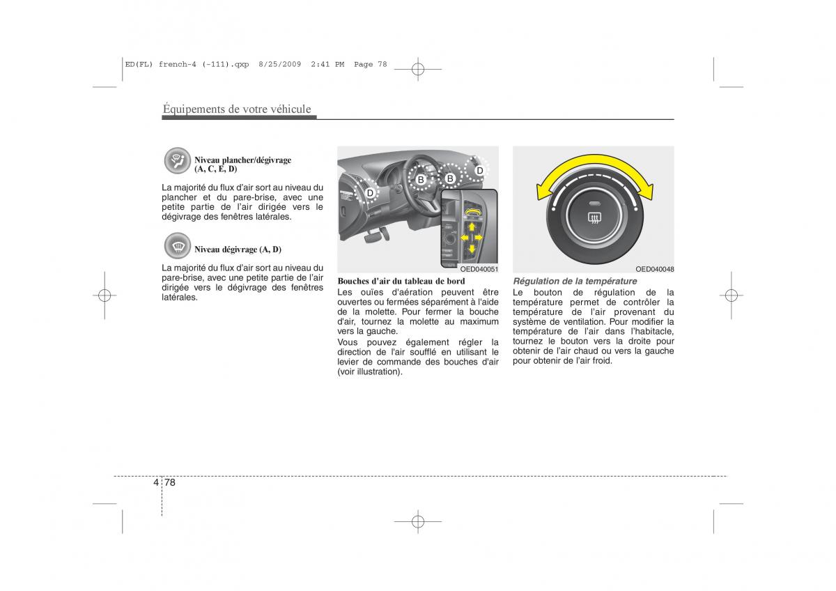 KIA Ceed I 1 manuel du proprietaire / page 156