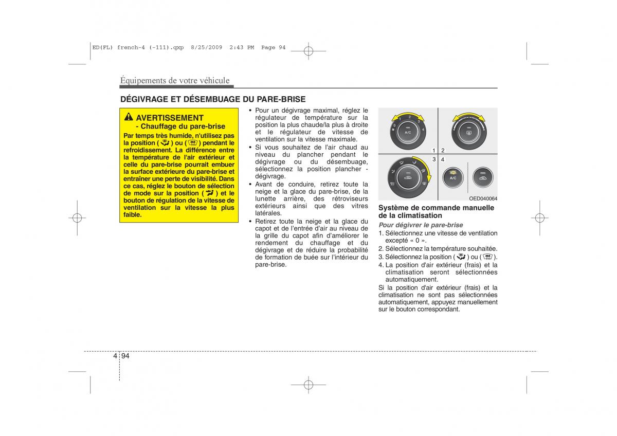 KIA Ceed I 1 manuel du proprietaire / page 172