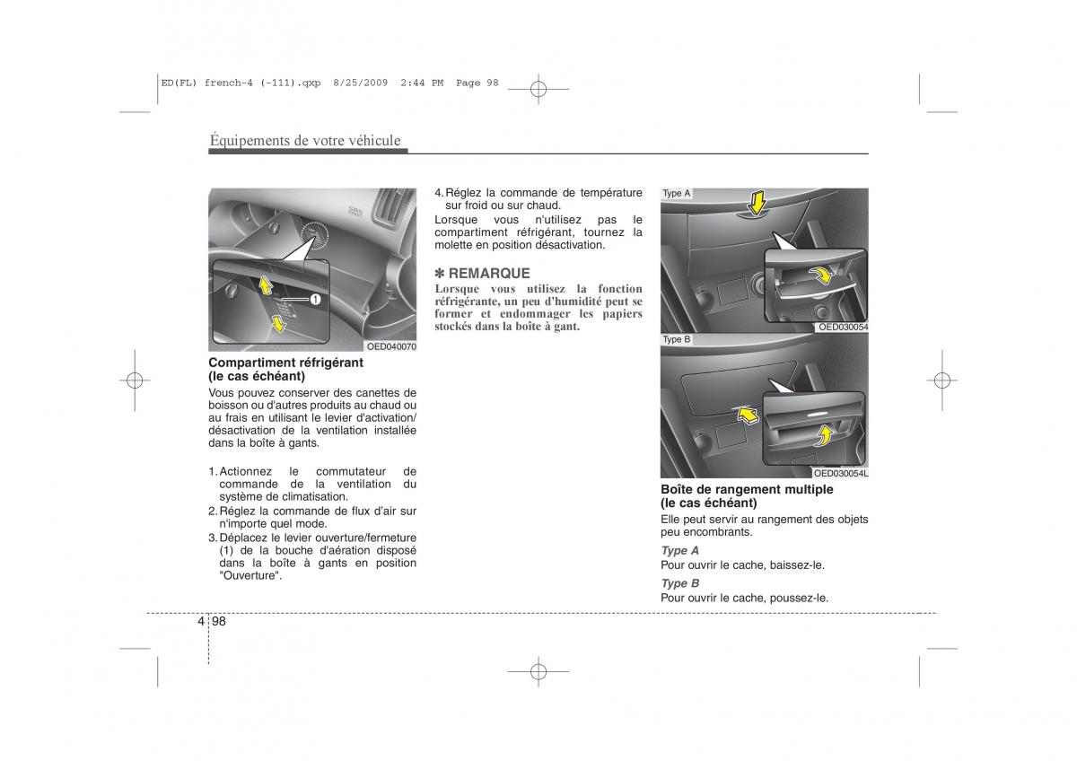 KIA Ceed I 1 manuel du proprietaire / page 176