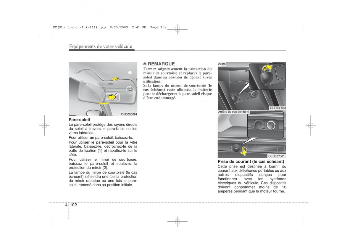 KIA Ceed I 1 manuel du proprietaire / page 180