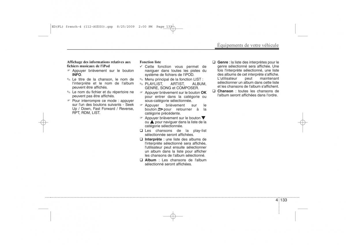 KIA Ceed I 1 manuel du proprietaire / page 211