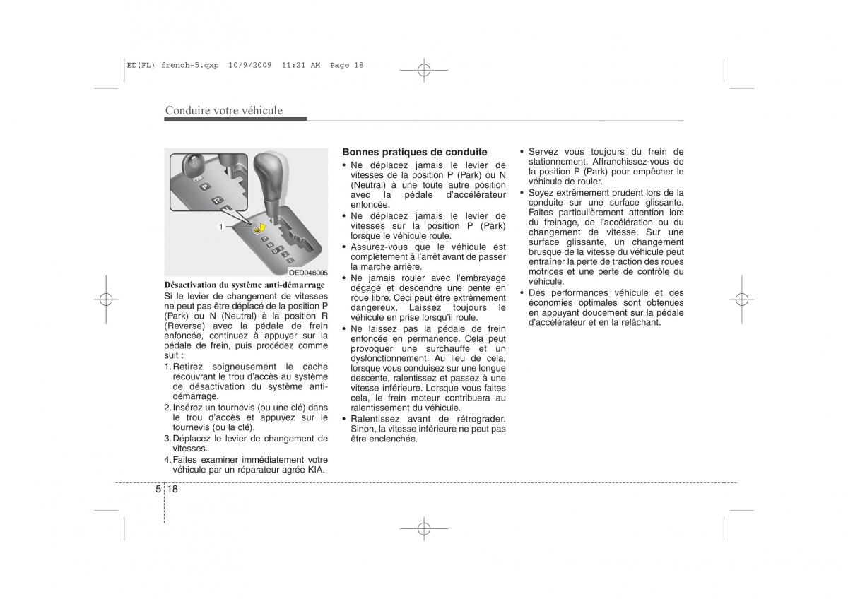 KIA Ceed I 1 manuel du proprietaire / page 244