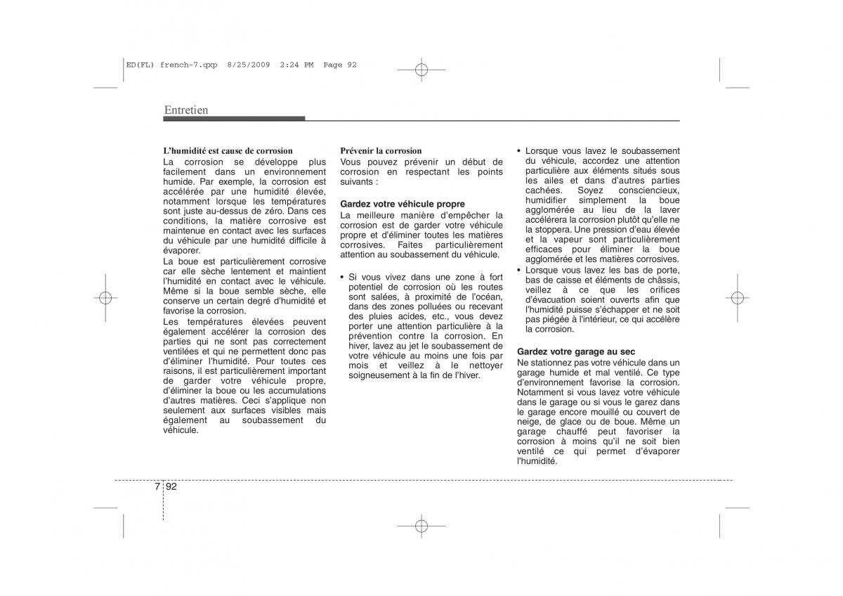 KIA Ceed I 1 manuel du proprietaire / page 402