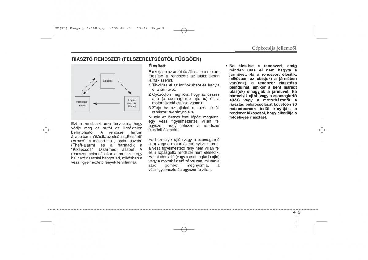 KIA Ceed I 1 Kezelesi utmutato / page 83