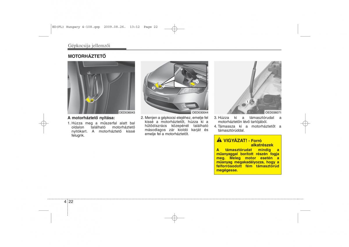 KIA Ceed I 1 Kezelesi utmutato / page 96