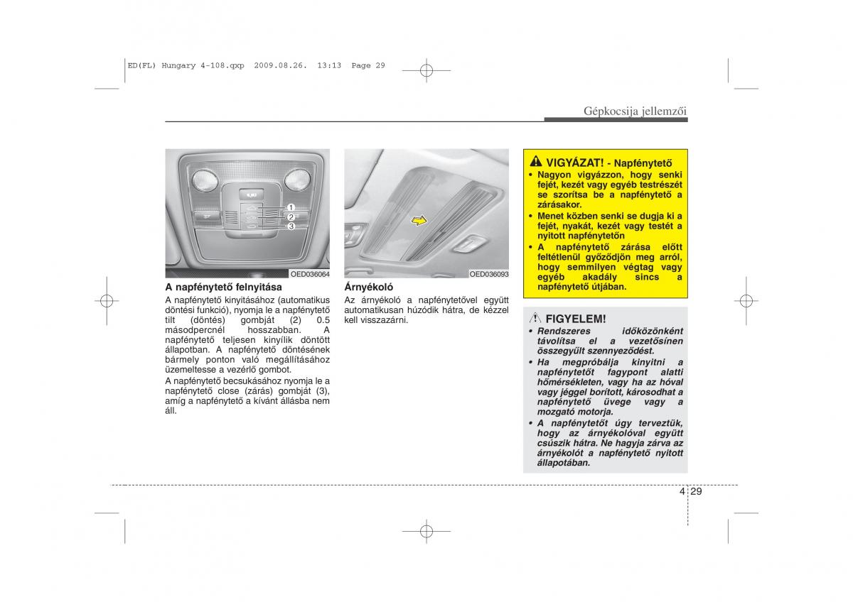 KIA Ceed I 1 Kezelesi utmutato / page 103