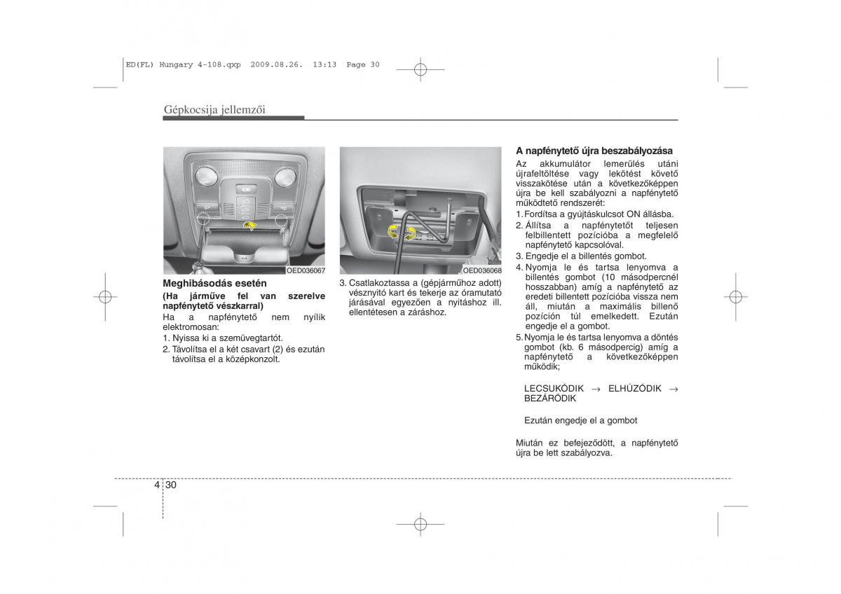 KIA Ceed I 1 Kezelesi utmutato / page 104