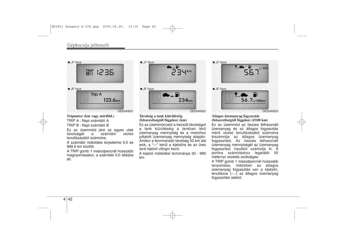 KIA Ceed I 1 Kezelesi utmutato / page 116