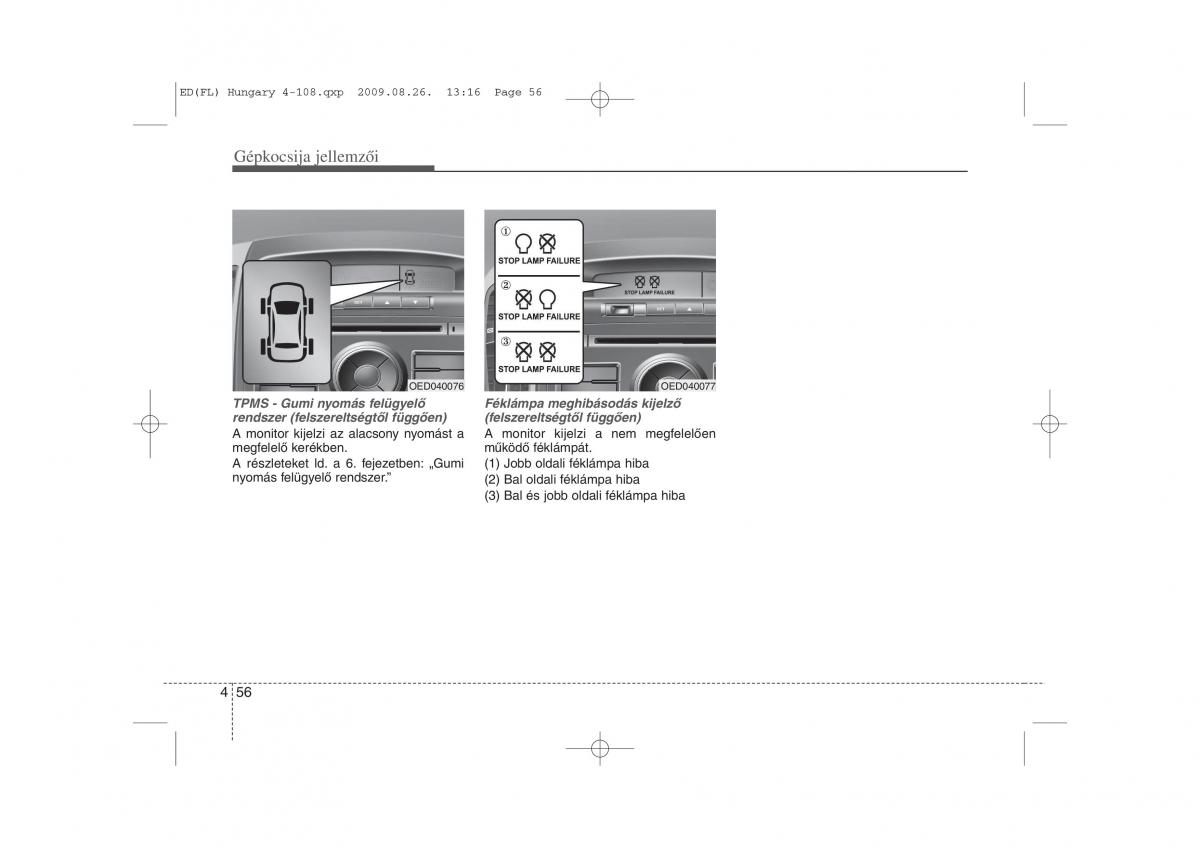 KIA Ceed I 1 Kezelesi utmutato / page 130