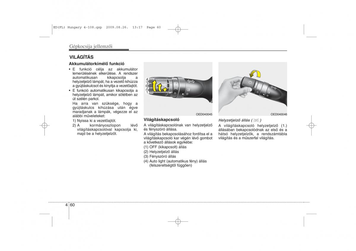 KIA Ceed I 1 Kezelesi utmutato / page 134