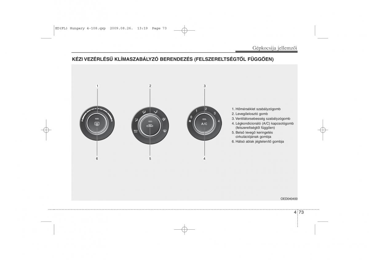 KIA Ceed I 1 Kezelesi utmutato / page 147