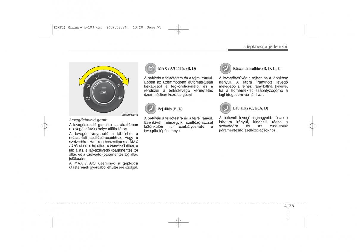 KIA Ceed I 1 Kezelesi utmutato / page 149