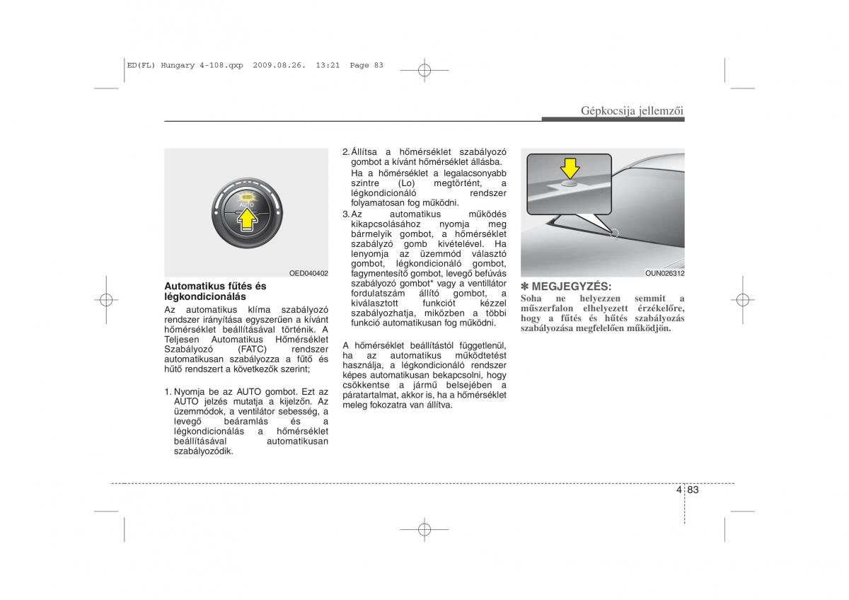 KIA Ceed I 1 Kezelesi utmutato / page 157