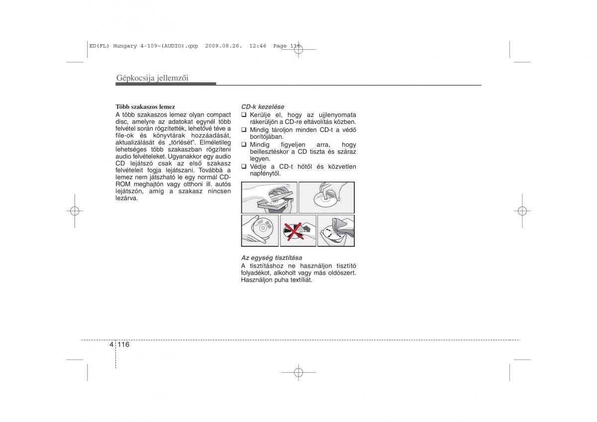 KIA Ceed I 1 Kezelesi utmutato / page 190