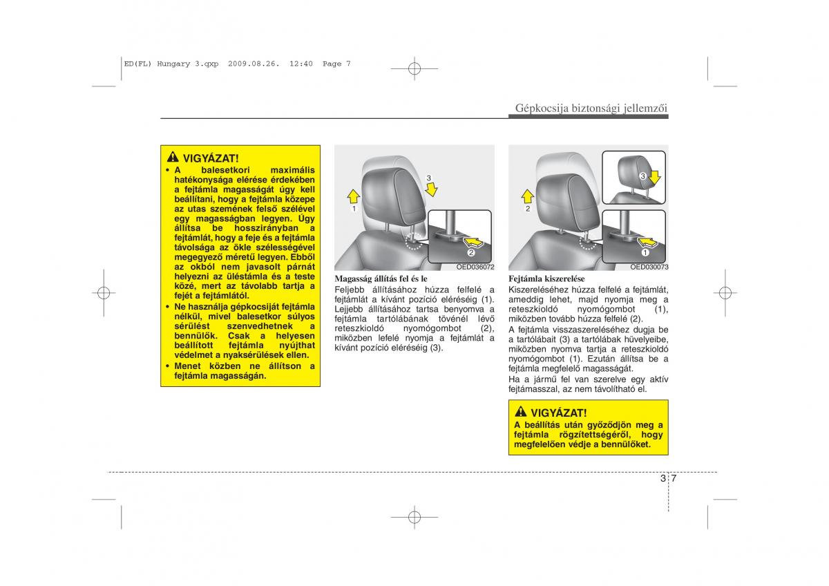 KIA Ceed I 1 Kezelesi utmutato / page 20