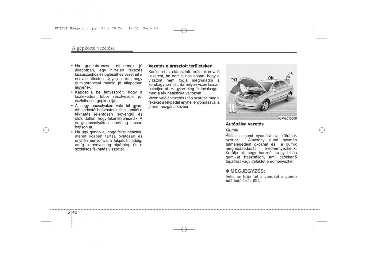 KIA Ceed I 1 Kezelesi utmutato / page 257