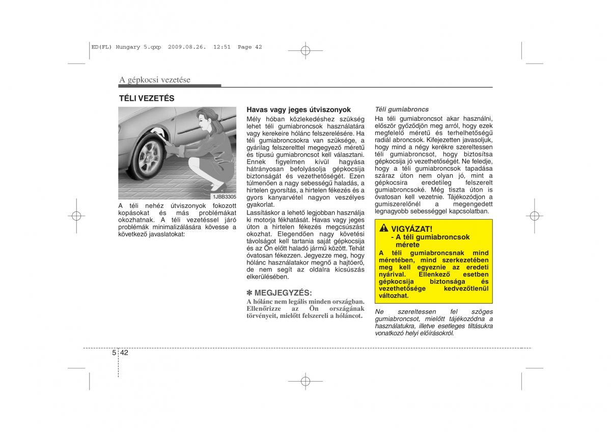 KIA Ceed I 1 Kezelesi utmutato / page 259