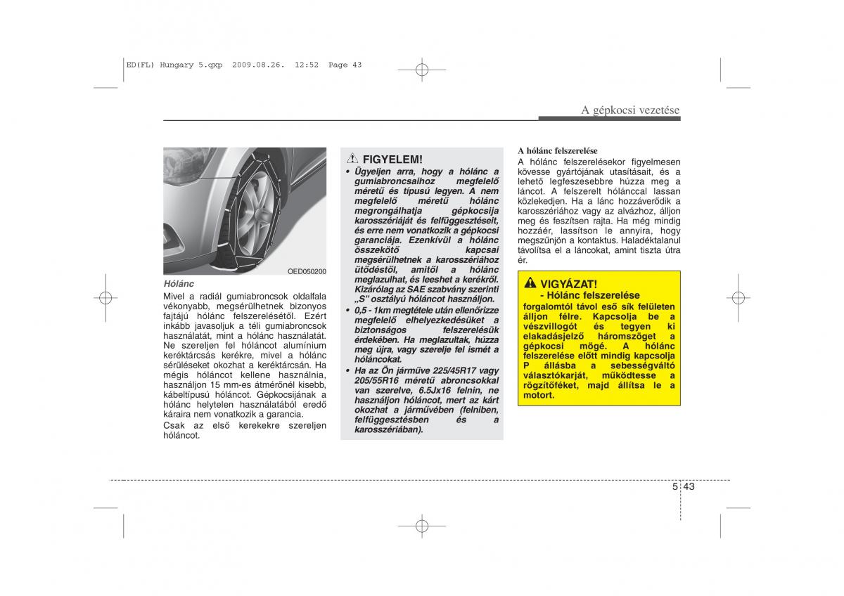 KIA Ceed I 1 Kezelesi utmutato / page 260