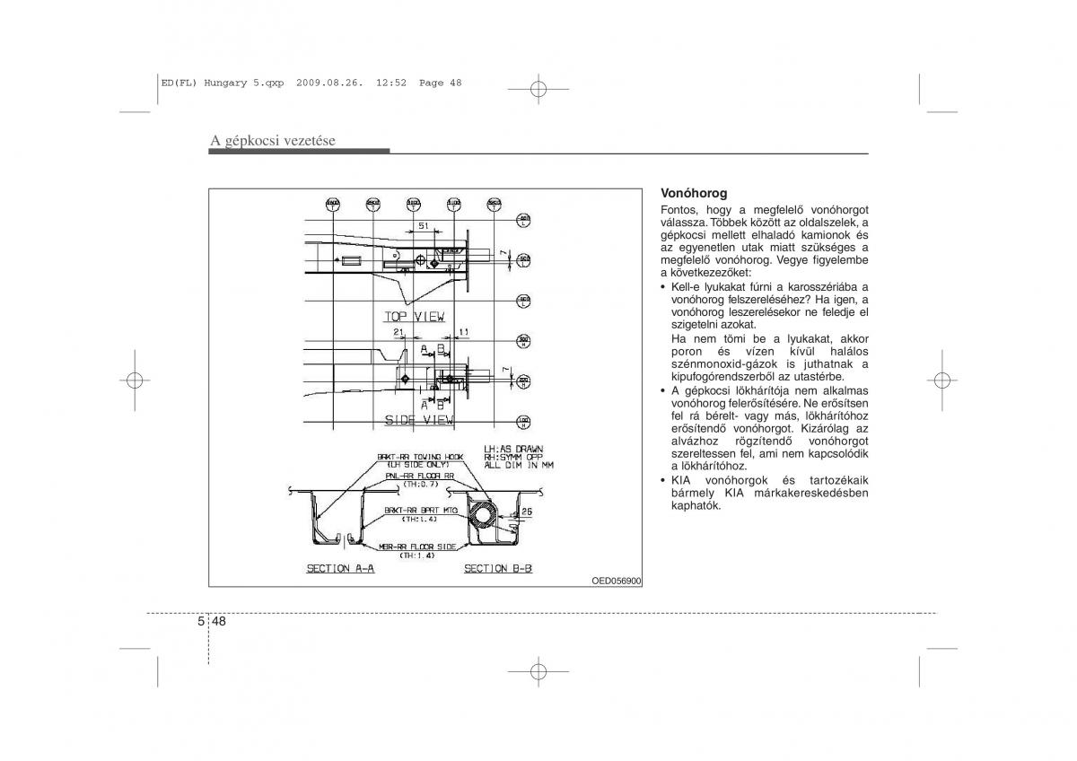 KIA Ceed I 1 Kezelesi utmutato / page 265