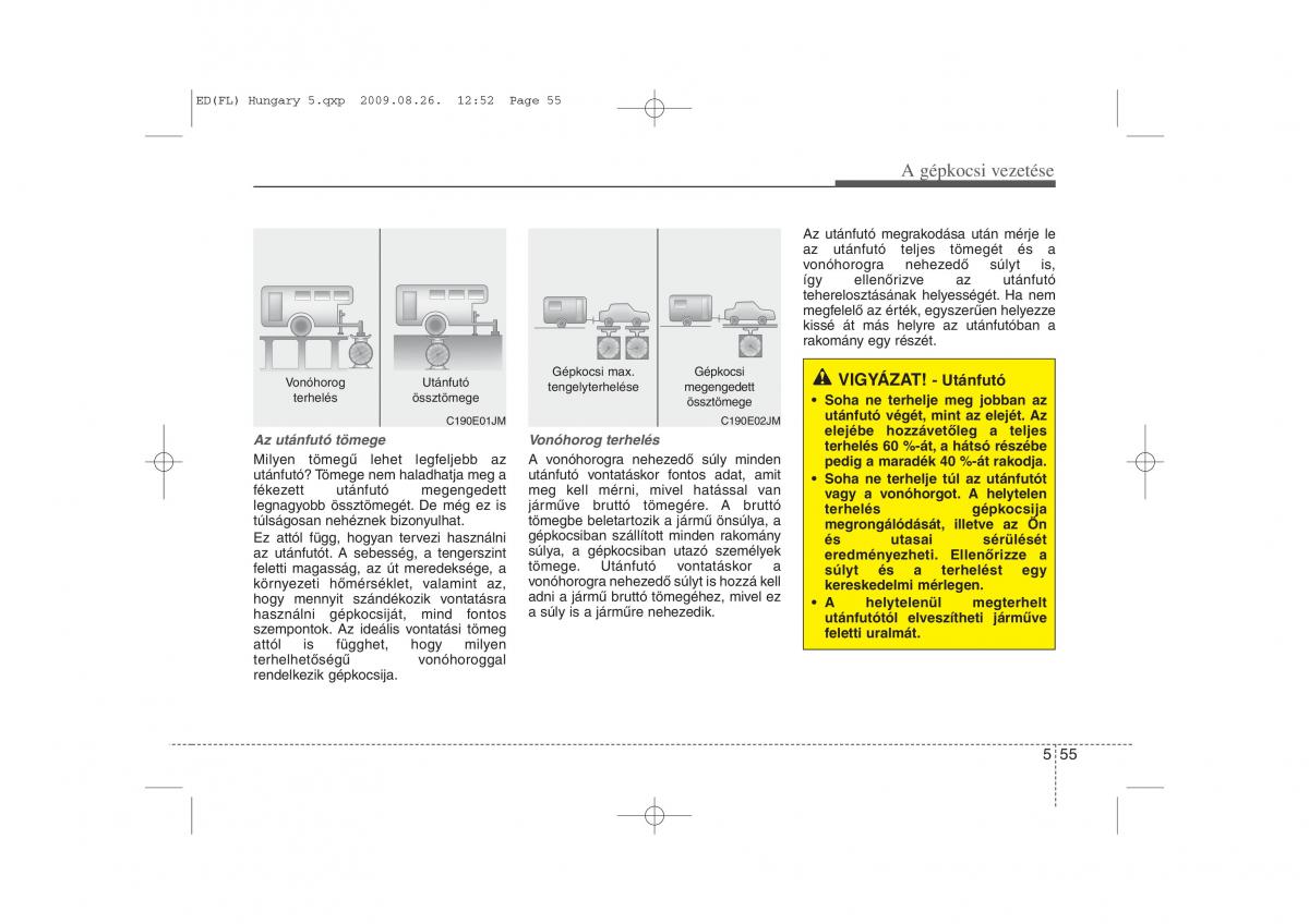 KIA Ceed I 1 Kezelesi utmutato / page 272