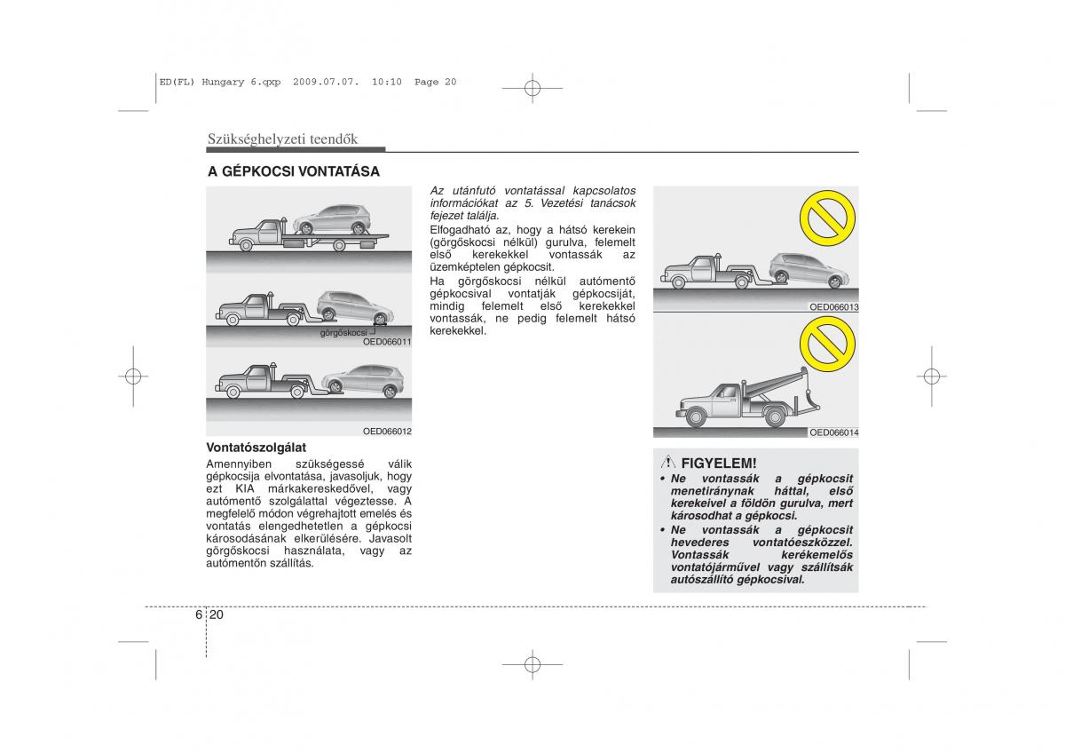 KIA Ceed I 1 Kezelesi utmutato / page 293