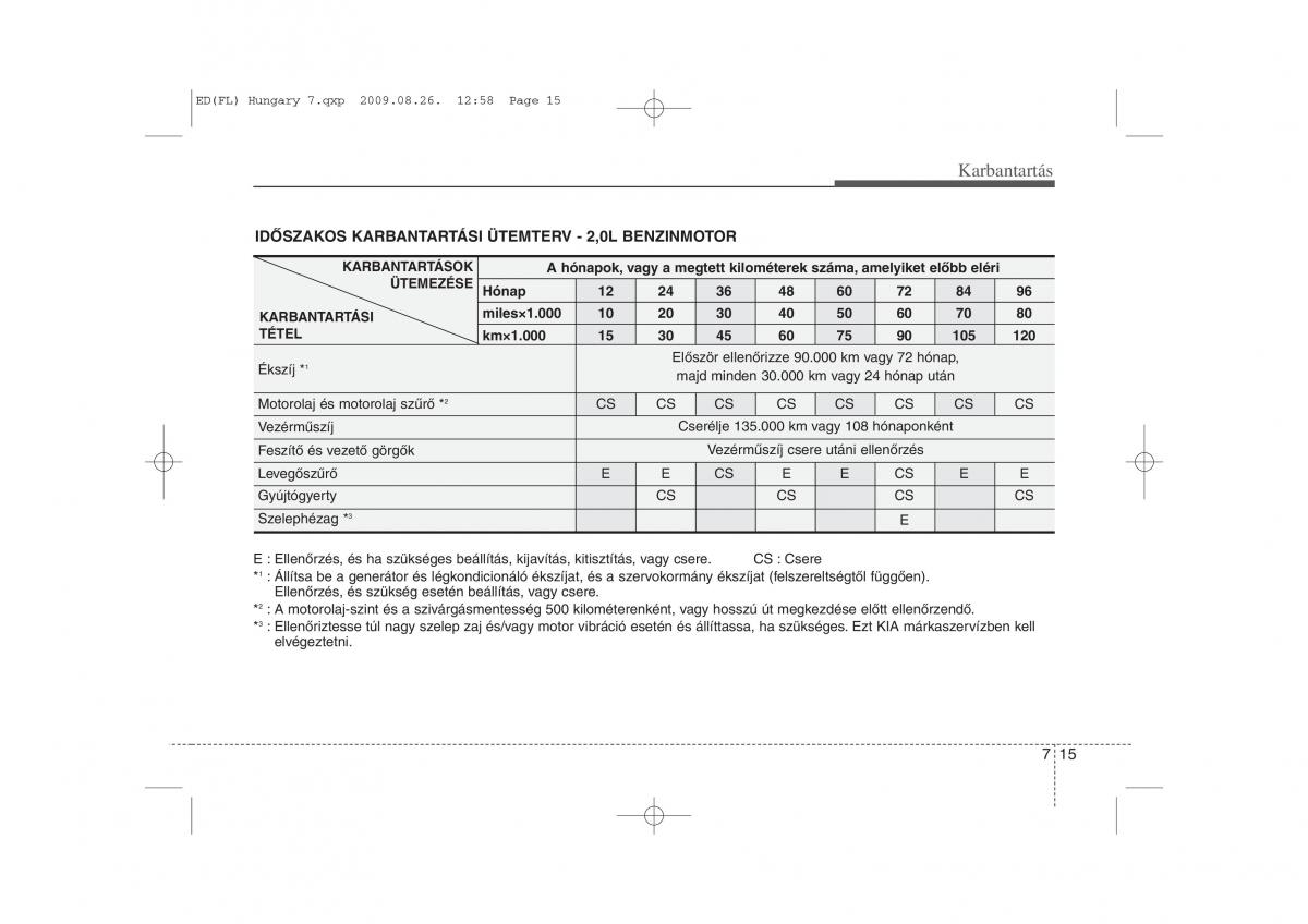 KIA Ceed I 1 Kezelesi utmutato / page 312