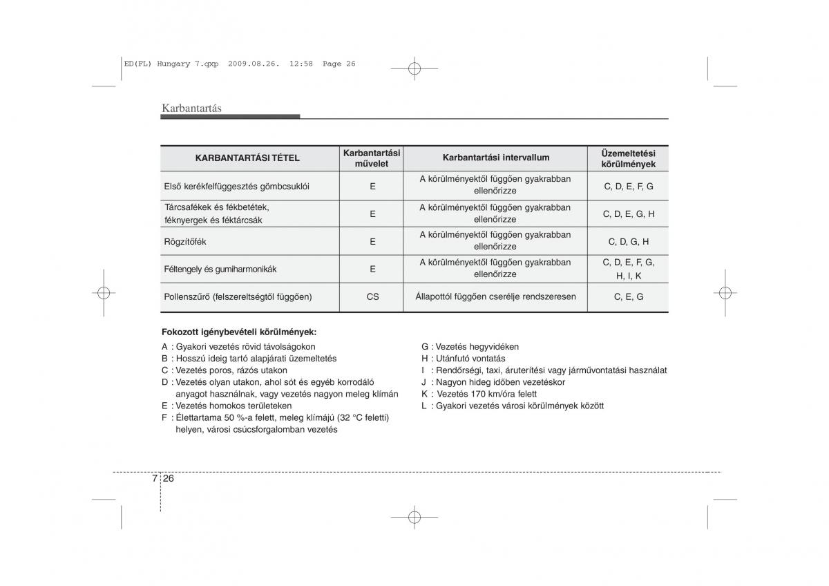 KIA Ceed I 1 Kezelesi utmutato / page 323