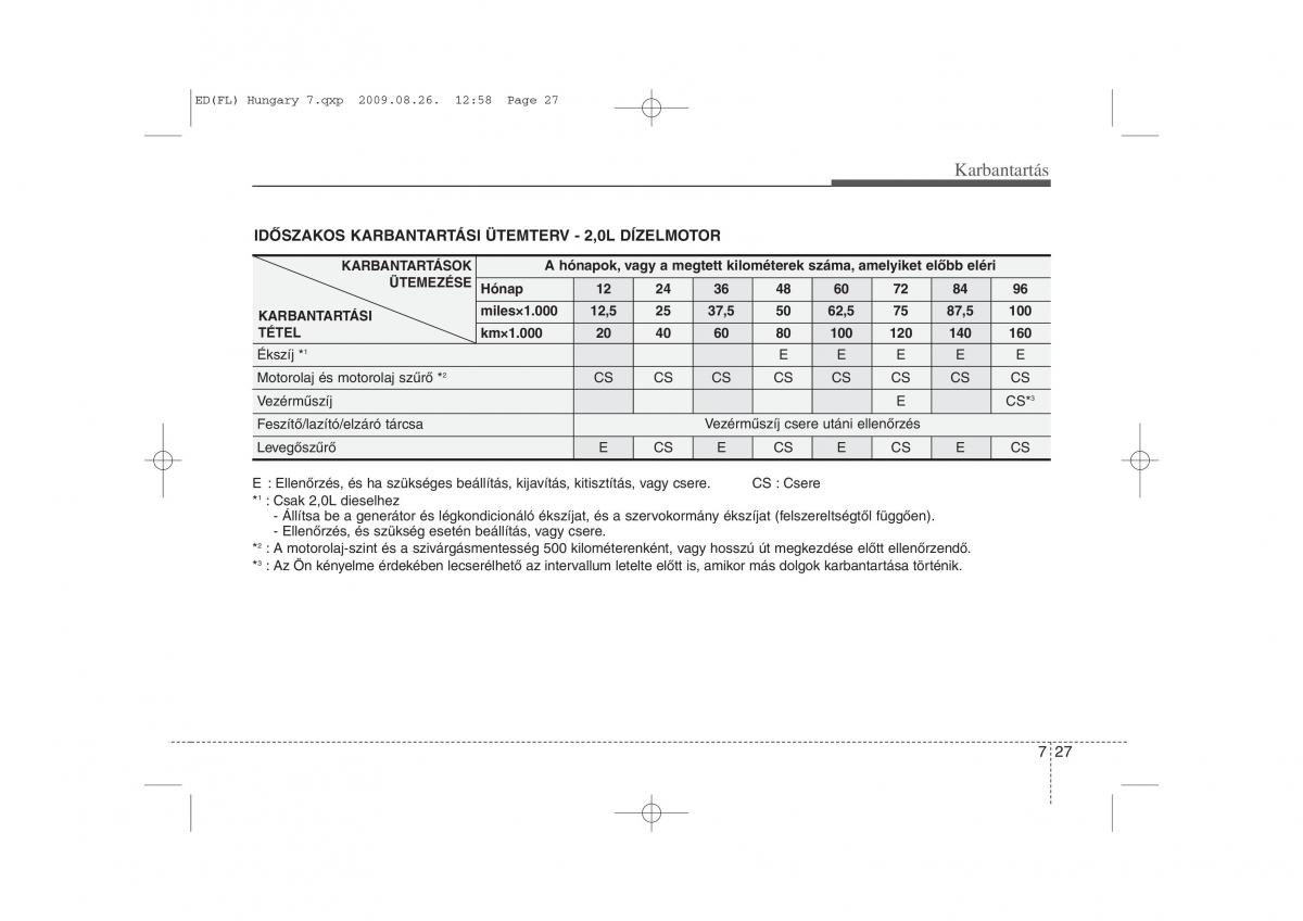 KIA Ceed I 1 Kezelesi utmutato / page 324