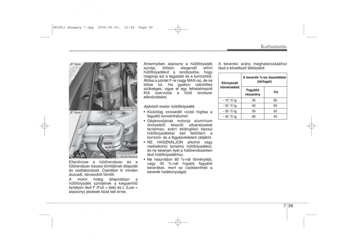 KIA Ceed I 1 Kezelesi utmutato / page 336