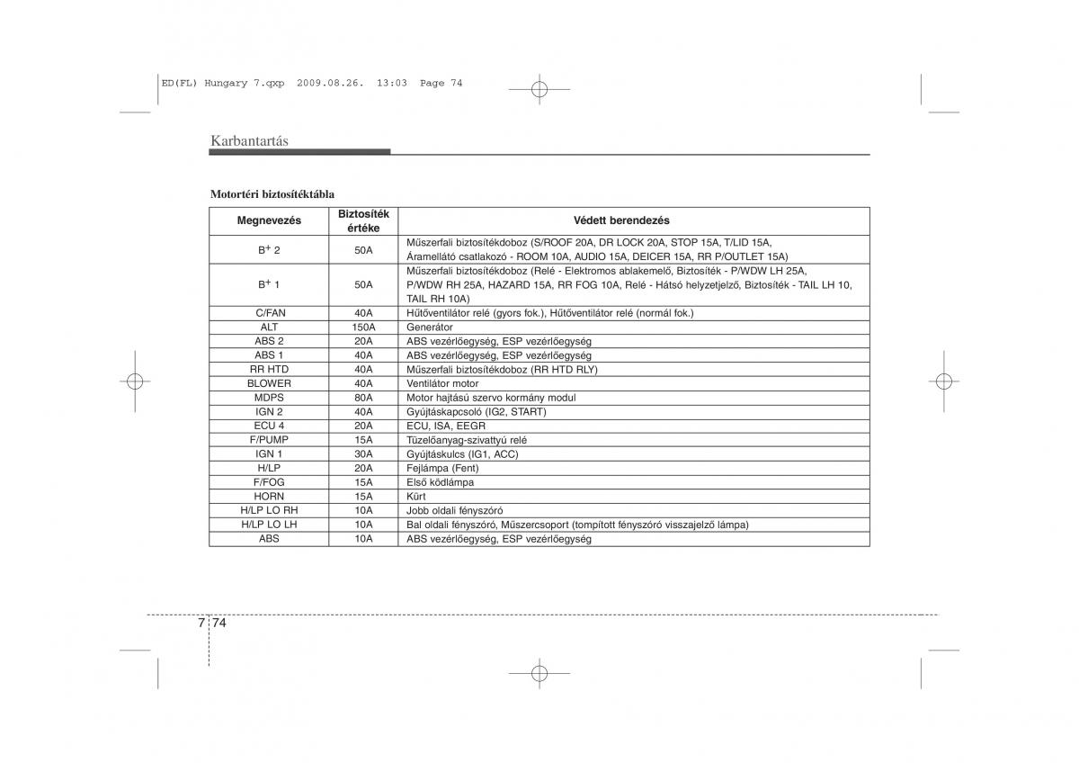 KIA Ceed I 1 Kezelesi utmutato / page 371