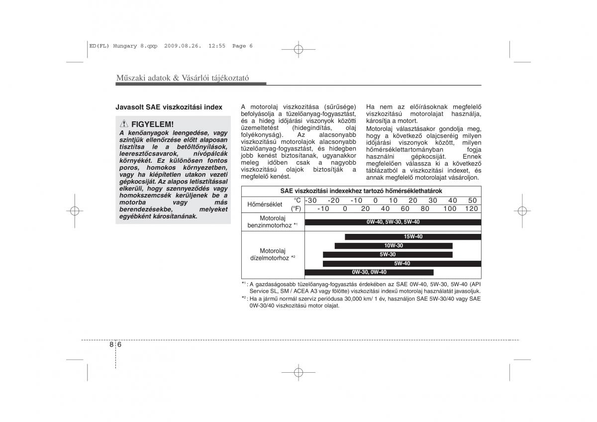 KIA Ceed I 1 Kezelesi utmutato / page 400