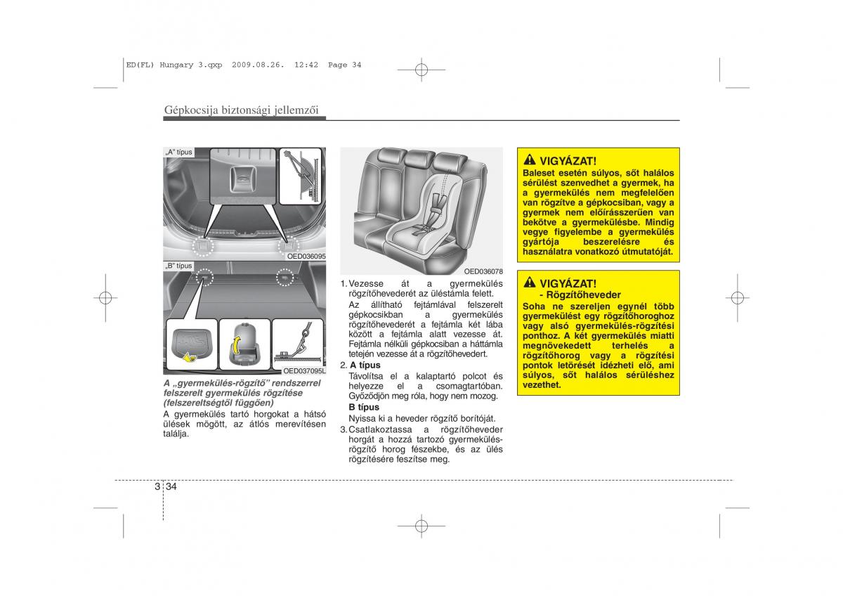 KIA Ceed I 1 Kezelesi utmutato / page 47