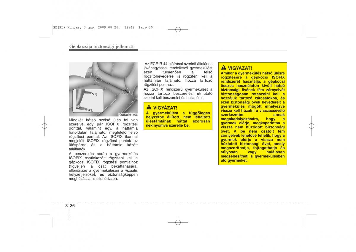 KIA Ceed I 1 Kezelesi utmutato / page 49