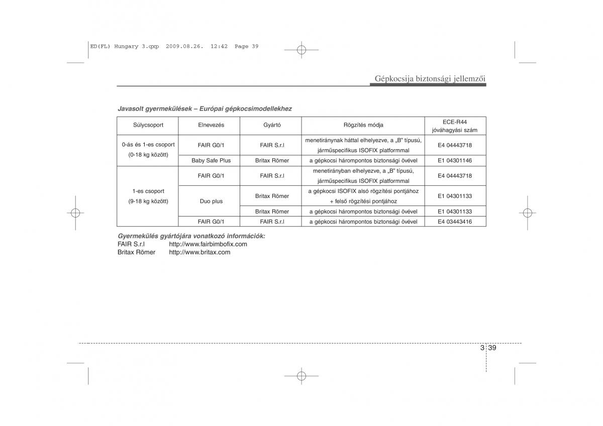 KIA Ceed I 1 Kezelesi utmutato / page 52