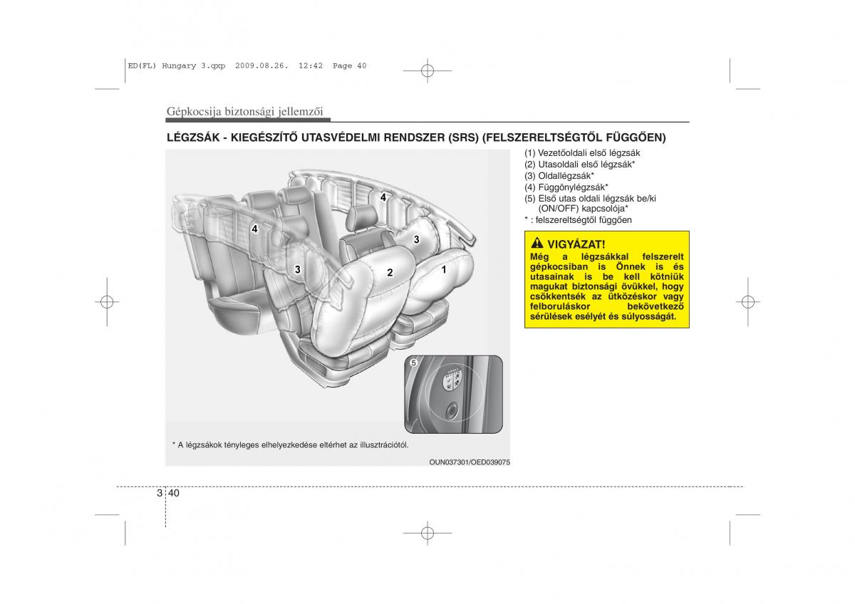 KIA Ceed I 1 Kezelesi utmutato / page 53