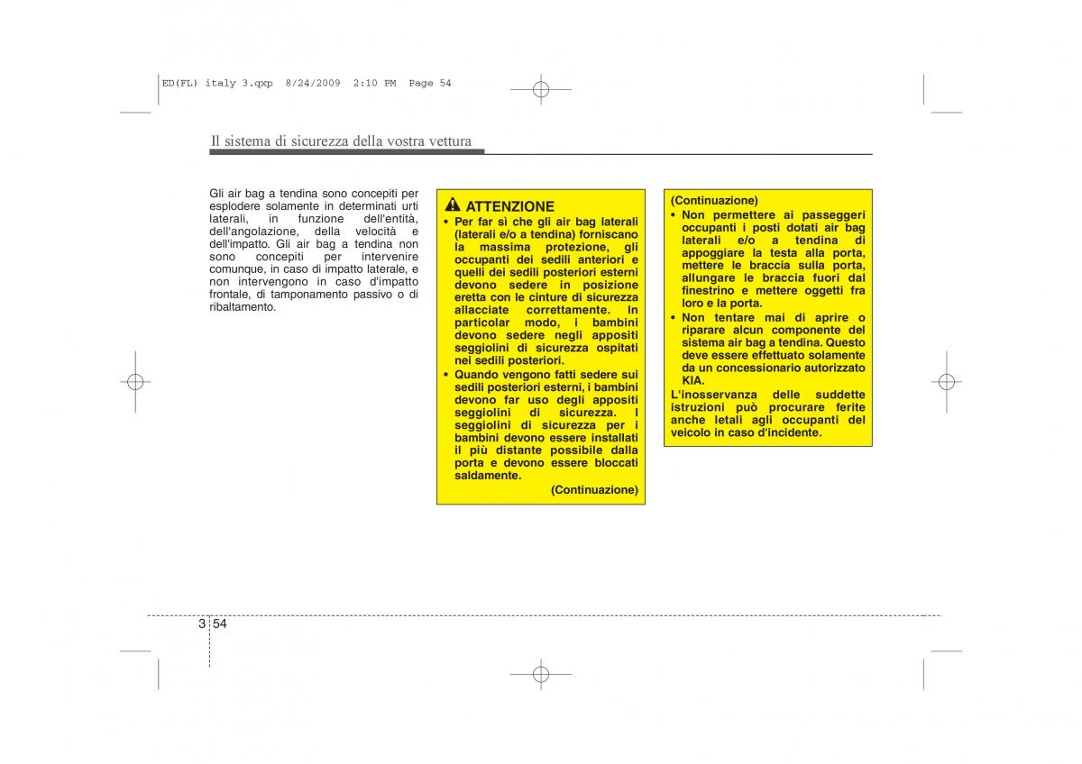 KIA Ceed I 1 manuale del proprietario / page 67