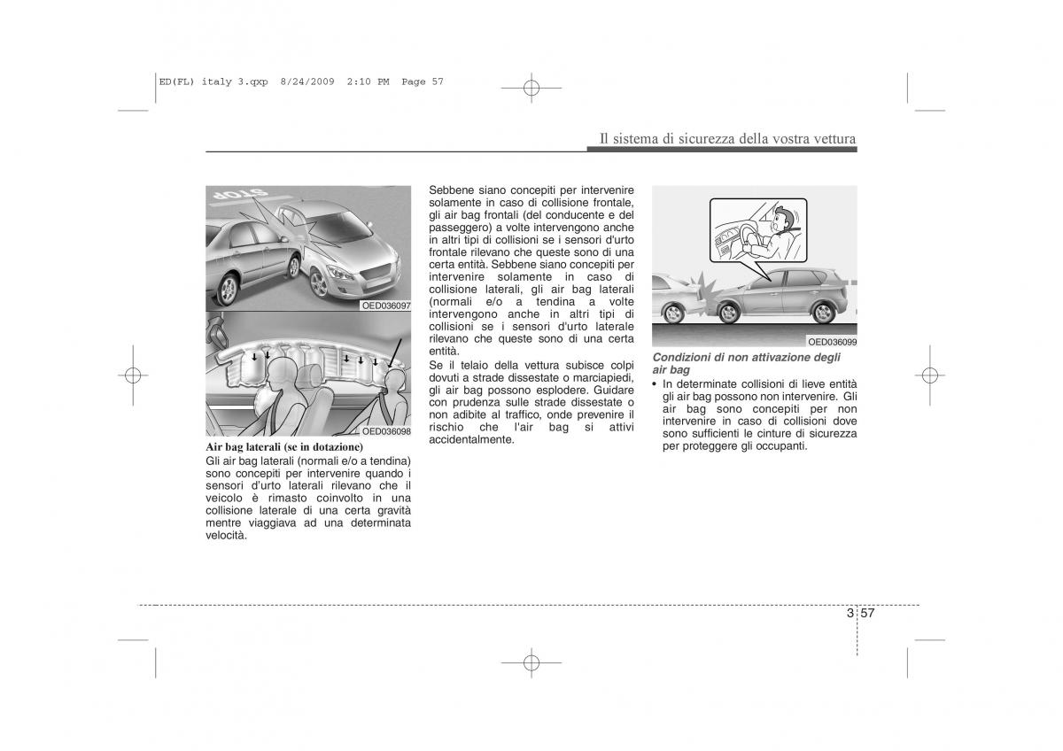 KIA Ceed I 1 manuale del proprietario / page 70