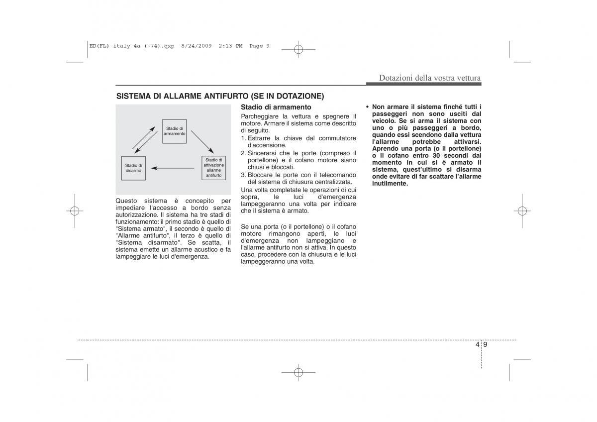 KIA Ceed I 1 manuale del proprietario / page 84