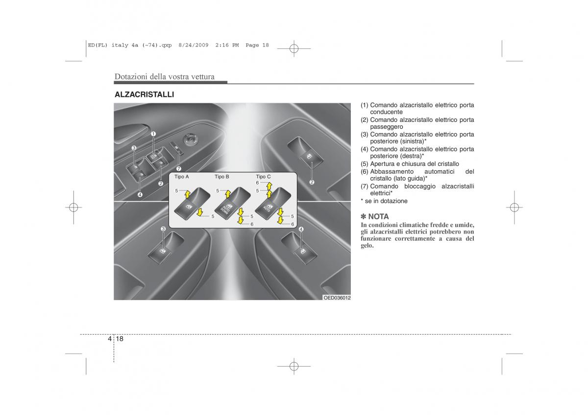 KIA Ceed I 1 manuale del proprietario / page 93