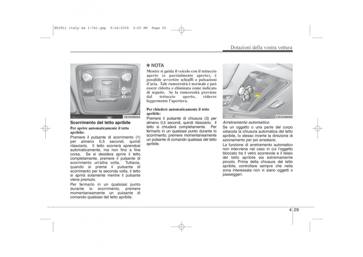 KIA Ceed I 1 manuale del proprietario / page 104