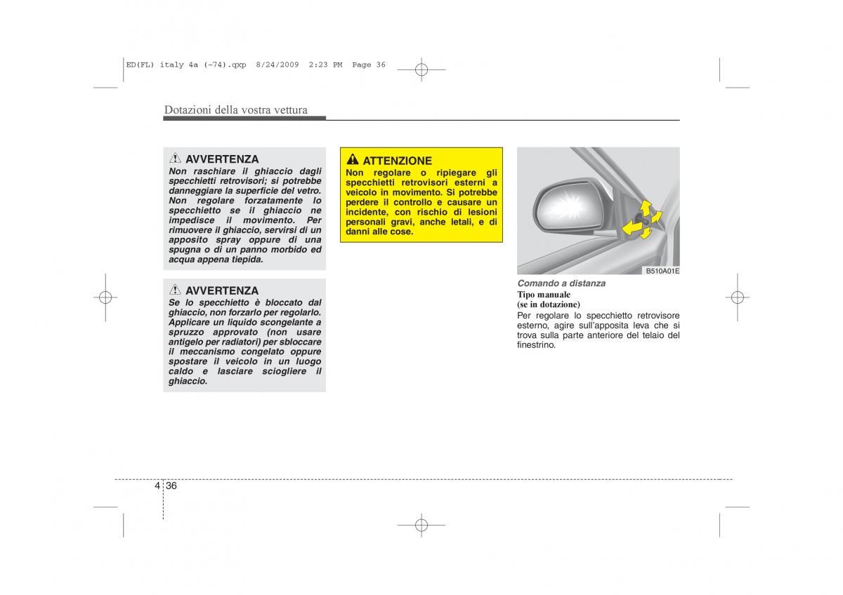 KIA Ceed I 1 manuale del proprietario / page 111