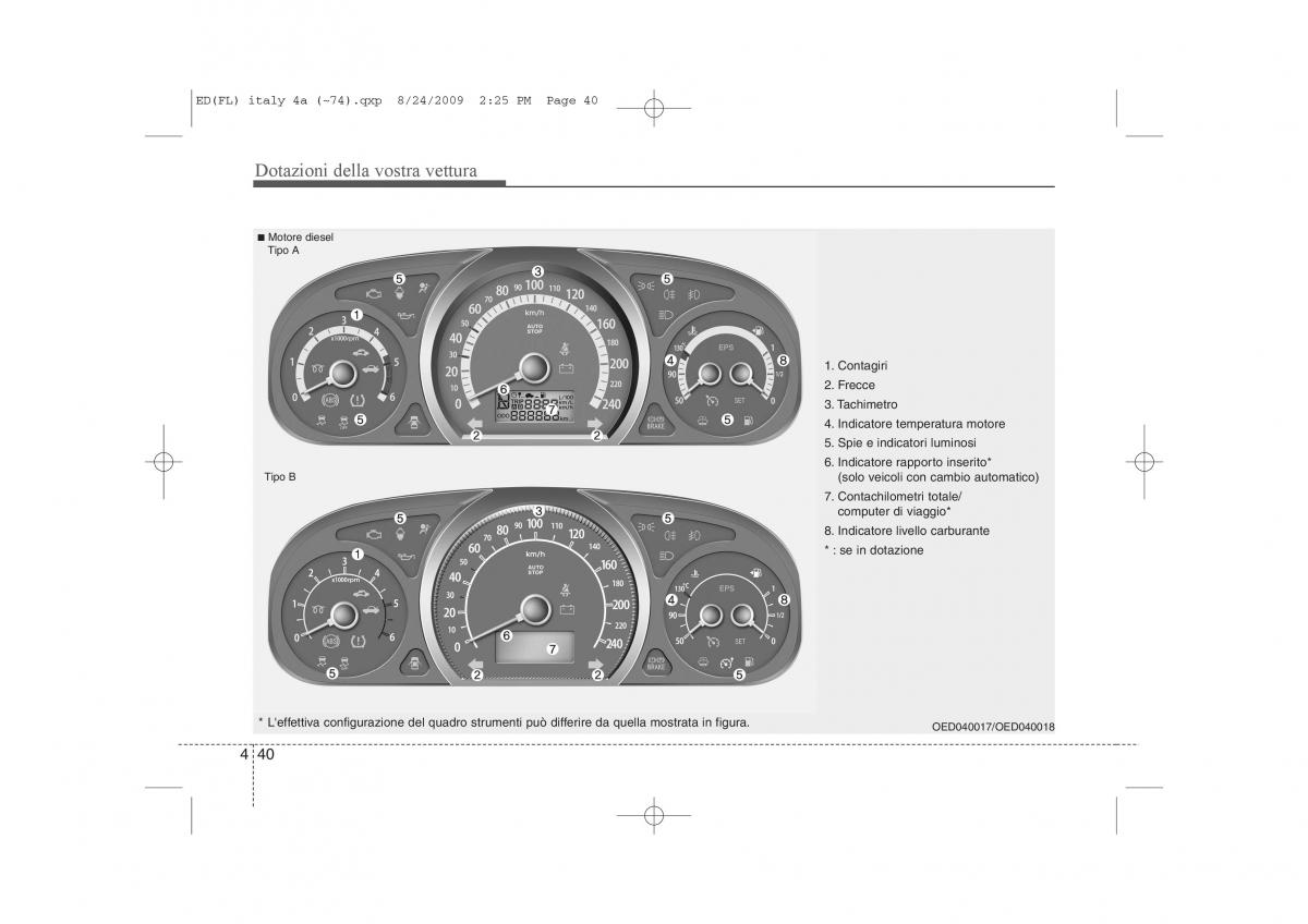 KIA Ceed I 1 manuale del proprietario / page 115